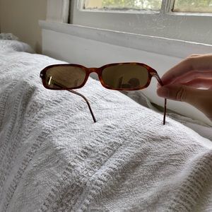 Vintage Prada sunglasses, yellow lenses